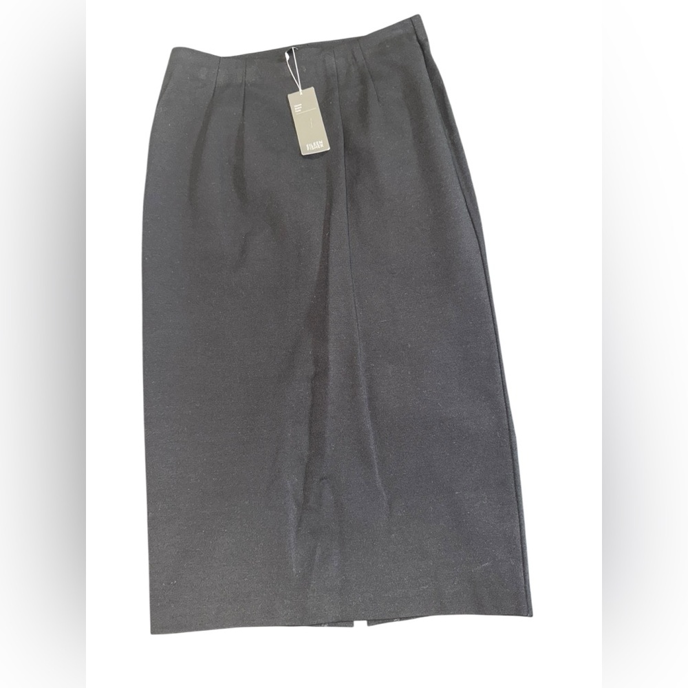 Eileen Fisher Classic Black Pencil Skirt